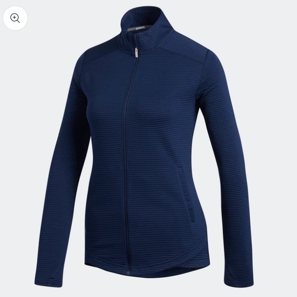 NWT Adidas Woman’s ESS LAYER DW9469 Golf Full Zip Jacket - Picture 5 of 5